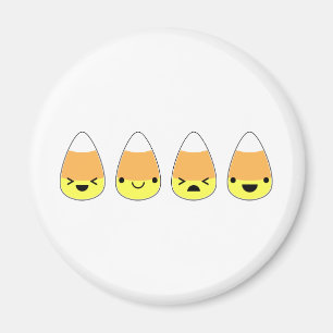 Niedlicher Süßigkeits-Mais für Halloween! Magnet