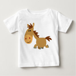 Niedlicher Sweet Cartoon Horse Baby T - Shirt