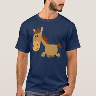 Niedlicher Sweet Cartoon Pferd T - Shirt