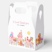 Niedlicher Sweet Celebration Candyland Kindergebur Geschenkschachtel (Geöffnet)