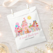 Niedlicher Sweet Celebration Candyland Kindergebur Geschenktütchen (Ausgeschnitten)