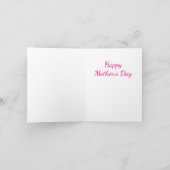 Niedlicher Sweet Mama Bird Muttertag Karte (Innenseite)