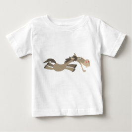 Niedlicher Swift Cartoon Pferd Baby T - Shirt
