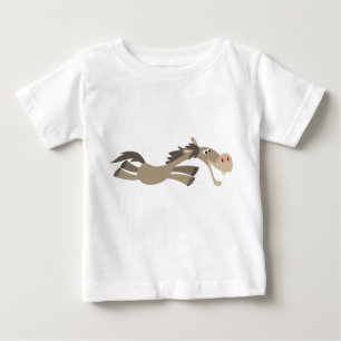 Niedlicher Swift Cartoon Pferd Baby T - Shirt