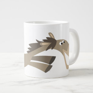 Niedlicher Swift Cartoon Pferde Jumbo Tasse