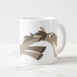 Niedlicher Swift Cartoon Pferde Jumbo Tasse