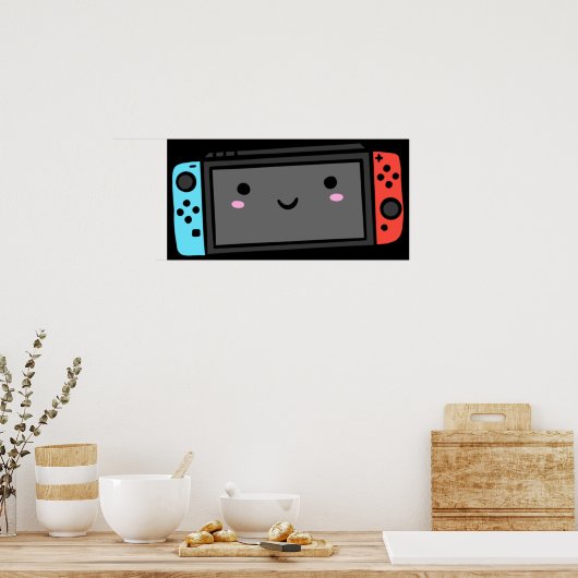 Niedlicher Switch Poster (Küche)