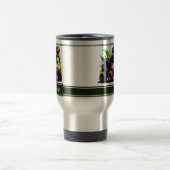 Niedlicher T-Rex-Riding Monster Truck Dinosaurier  Reisebecher (Mittel)