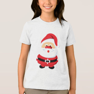 Niedlicher T - Shirt des Weihnachtsmanns