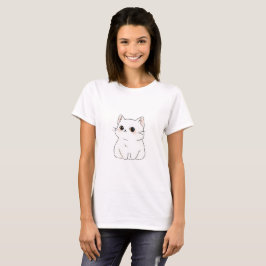 Niedlicher T - Shirt für Cartoon