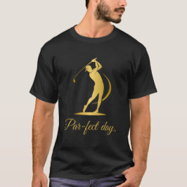 niedlicher T - Shirt für Golfspieler