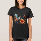 Niedlicher T - Shirt für Hummingbird (Vorderseite)