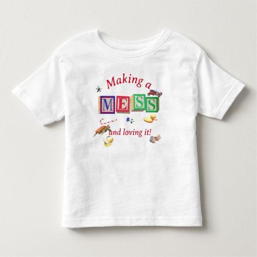 Niedlicher T - Shirt für Kleinkinder (Vorderseite)