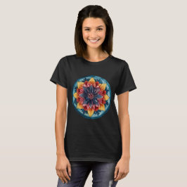 Niedlicher T - Shirt Mandala Farbenspiel