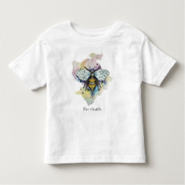 Niedlicher T - Shirt von Bienen und Regenbogen