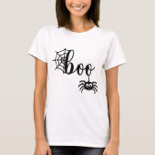 Niedlicher T - Shirt von Boo Halloween Womens (Vorderseite)