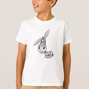 niedlicher T - Shirtentwurf des Esels T-Shirt
