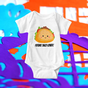 Niedlicher Taco-Liebling Unisex-Karosserieanzug Baby Strampler