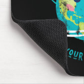 Niedlicher Tag der Erde Mousepad (Ecke)
