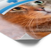 Niedlicher Tag der Krankenpflege Poster (Ecke)