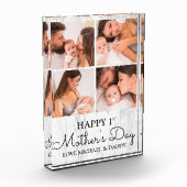 Niedlicher Tag der Neugeborenen Fotoblock (Links)