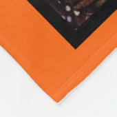 Niedlicher Tag der Toten Hexe Fleecedecke (Ecke)