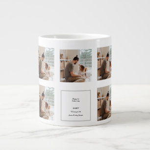 Niedlicher Tag des ersten Vaters wir Liebe Sie Fot Jumbo-Tasse