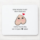 Niedlicher Tag des Vaters der Sternenflotte Mousepad (Vorne)