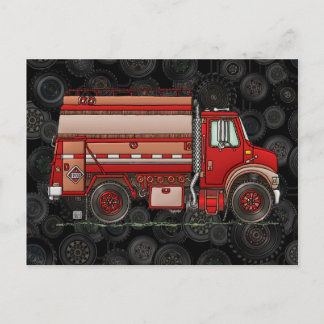 Niedlicher Tank Postkarte
