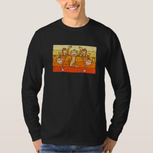 Niedlicher Tanz Affe Erwachsener Wildtier 1 T-Shirt