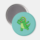 Niedlicher Tanzaufzeichner Magnet (Vorderseite/Rückseite)