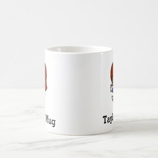 Niedlicher Tänzer, Jazz / Ballett Kaffeetasse (Mittel)