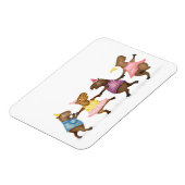 Niedlicher Tanzmagnet Magnet (Linke Seite)