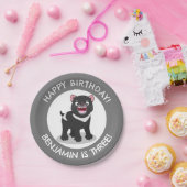 Niedlicher Tasmanischer Teufel personalisierter Ca Pappteller (Party)