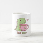 Niedlicher Tea-Rex-Schlägerteacup Kaffeetasse (Mittel)