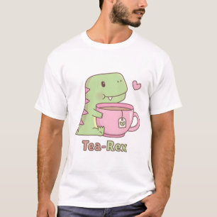 Niedlicher Tea-Rex-Schlägerteacup T-Shirt
