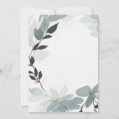 Niedlicher Teddie Bär Vielen Dank Dankeskarte (Rückseite)