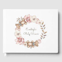 Niedlicher Teddy Bär Blumenreath