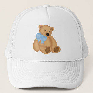 Niedlicher Teddy-Bär, für Baby-Jungen Truckerkappe