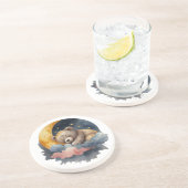 Niedlicher Teddy Bär Getränkeuntersetzer (Seite)