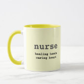 Niedlicher Teddy Bär Individuelle Name Geschenkide Tasse (Links)