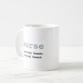 Niedlicher Teddy Bär Individuelle Name Geschenkide Tasse (Vorderseite Links)