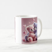 Niedlicher Teddy Bär Kaffeetasse (VorderseiteRechts)