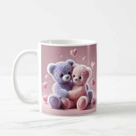 Niedlicher Teddy Bär Kaffeetasse (Links)