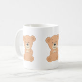 Niedlicher Teddy Bär Kaffeetasse (Vorderseite Links)