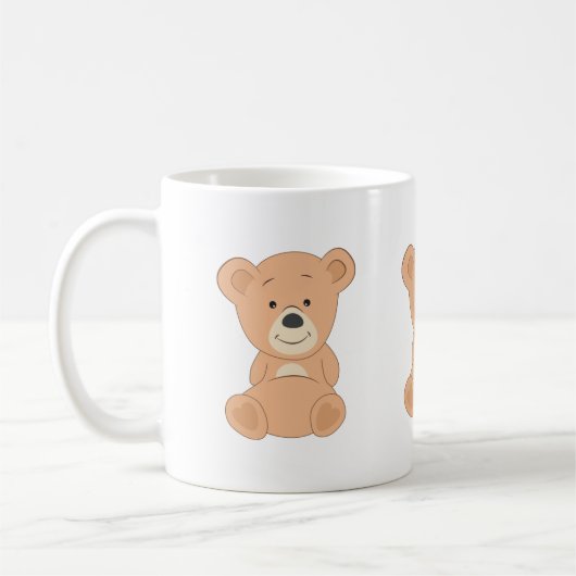 Niedlicher Teddy Bär Kaffeetasse (Links)