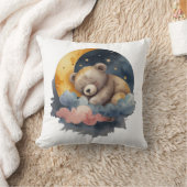 Niedlicher Teddy Bär Kissen (Decke)