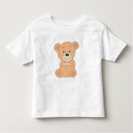 Niedlicher Teddy Bär Kleinkind T-shirt