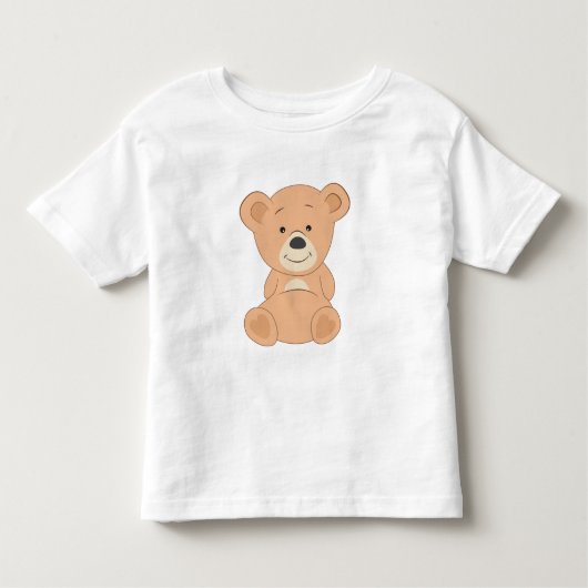 Niedlicher Teddy Bär Kleinkind T-shirt (Vorderseite)