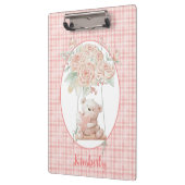 Niedlicher Teddy Bär Klemmbrett (Links)